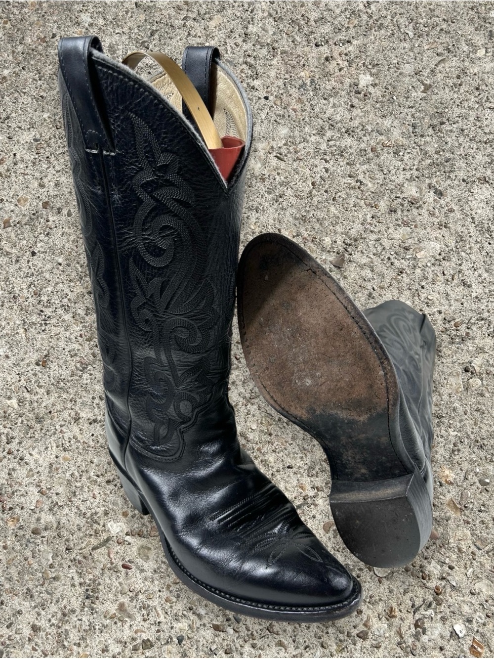JUSTIN vintage 90s western boots - Picture 4 of 7